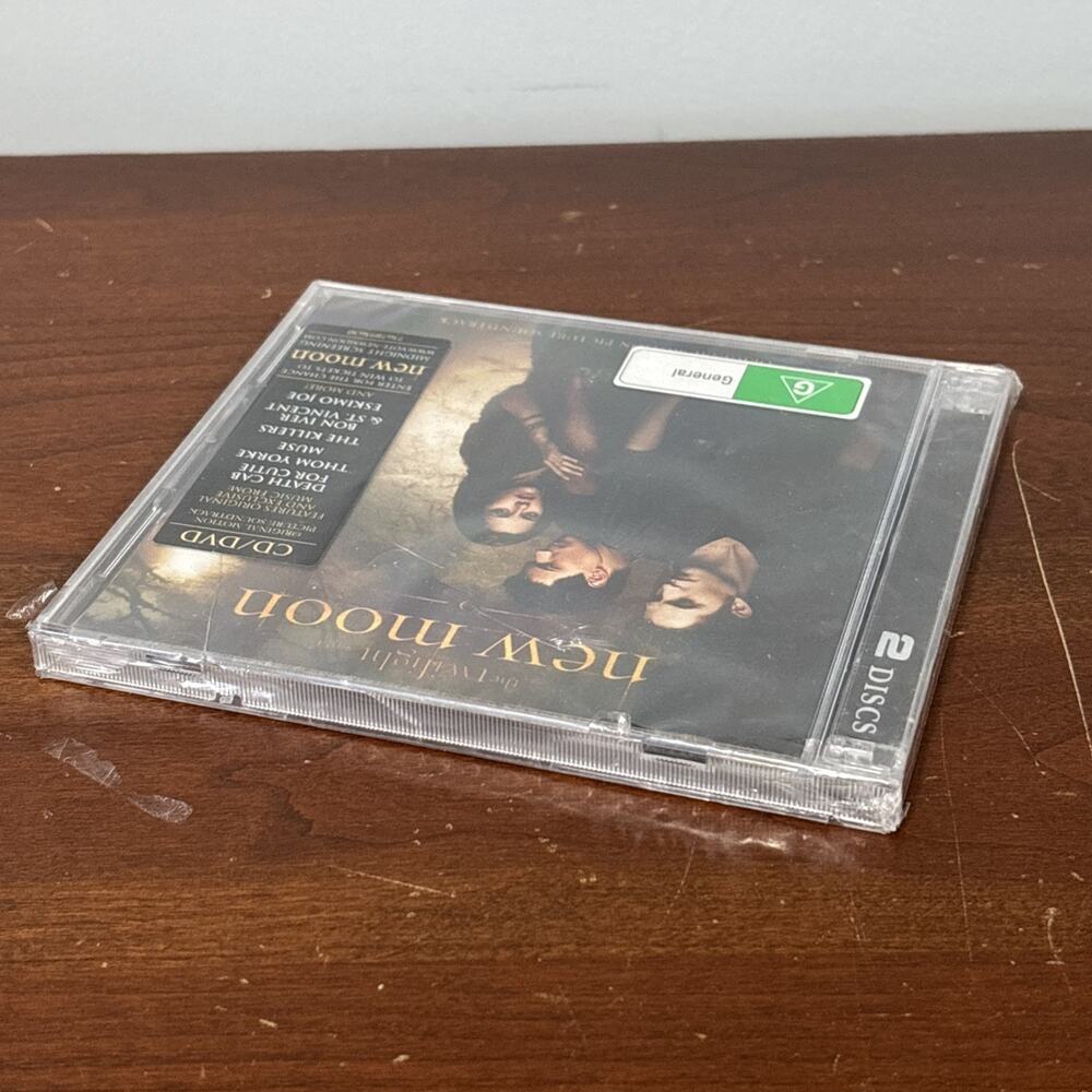 Twilight New Moon Movie Soundtrack CD Plus DVD New Sealed - Picture 8 of 8